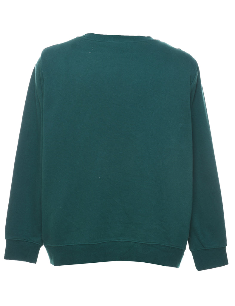 Dark Green Christmas Sweatshirt - XL