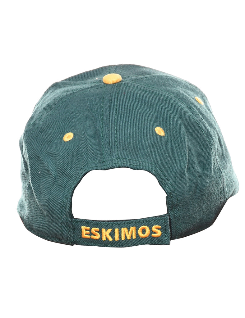 Dark Green Embroided Cap - XS