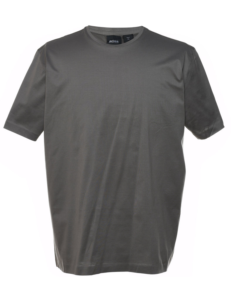 Dark Grey Hugo Boss T-Shirt - M