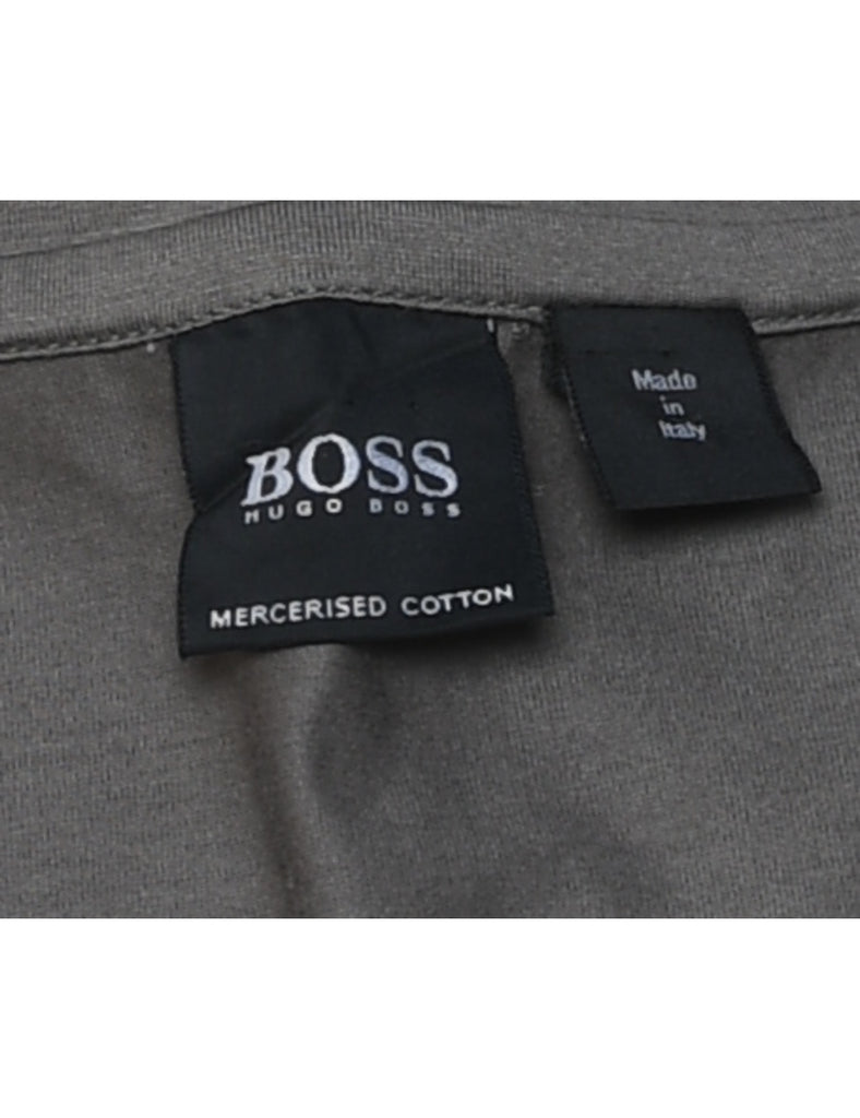 Dark Grey Hugo Boss T-Shirt - M