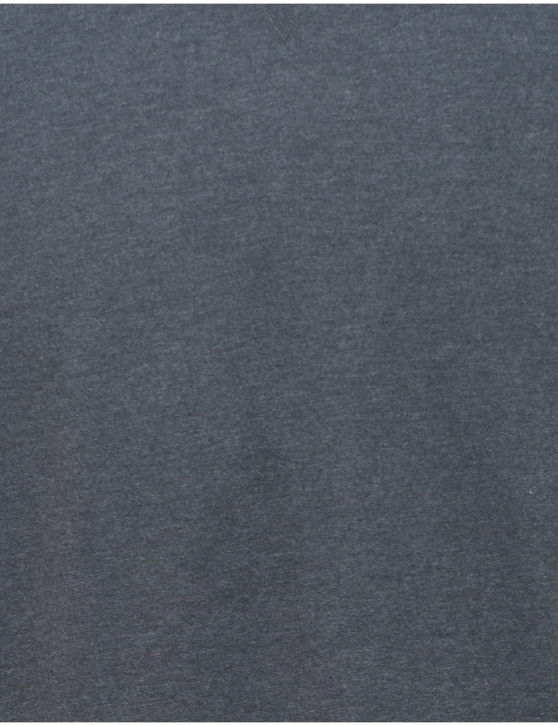 Dark Grey Plain Sweatshirt - L