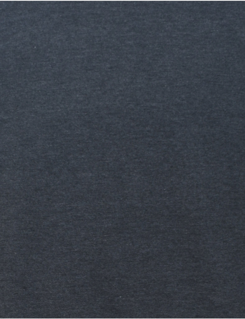 Dark Grey Plain Sweatshirt - S