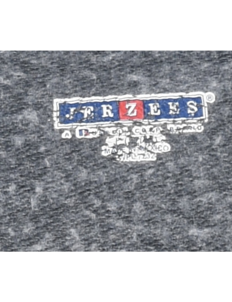 Dark Grey Plain Sweatshirt - L