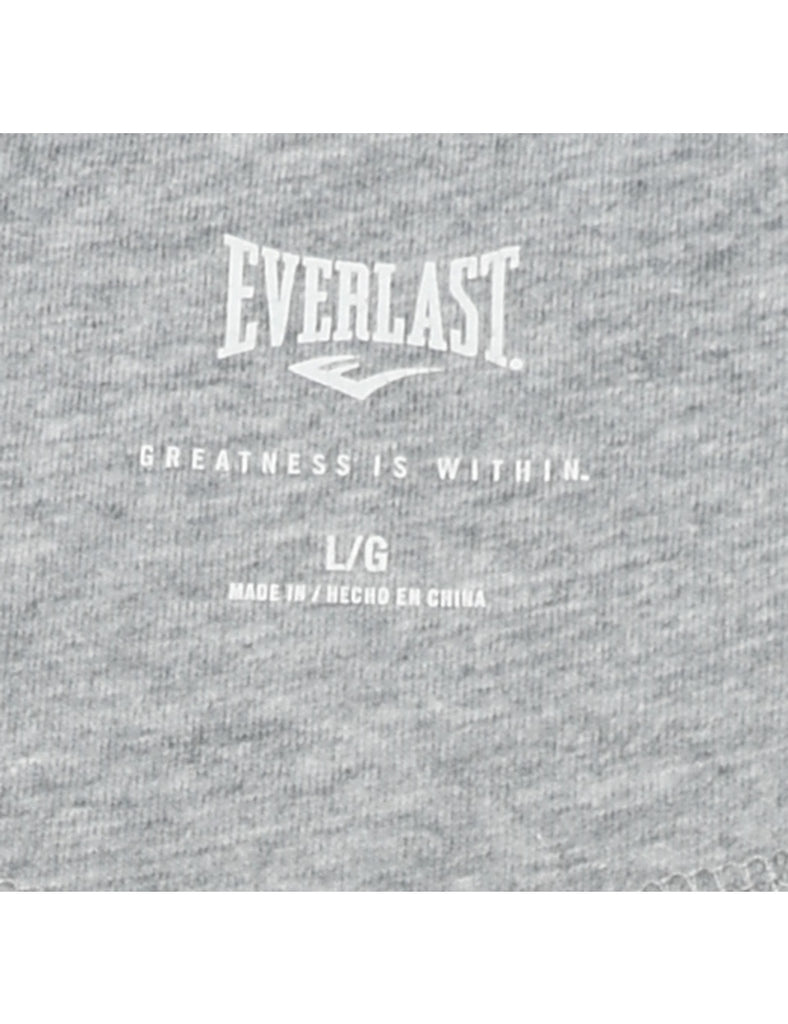 Dark Grey Plain Sweatshirt - L