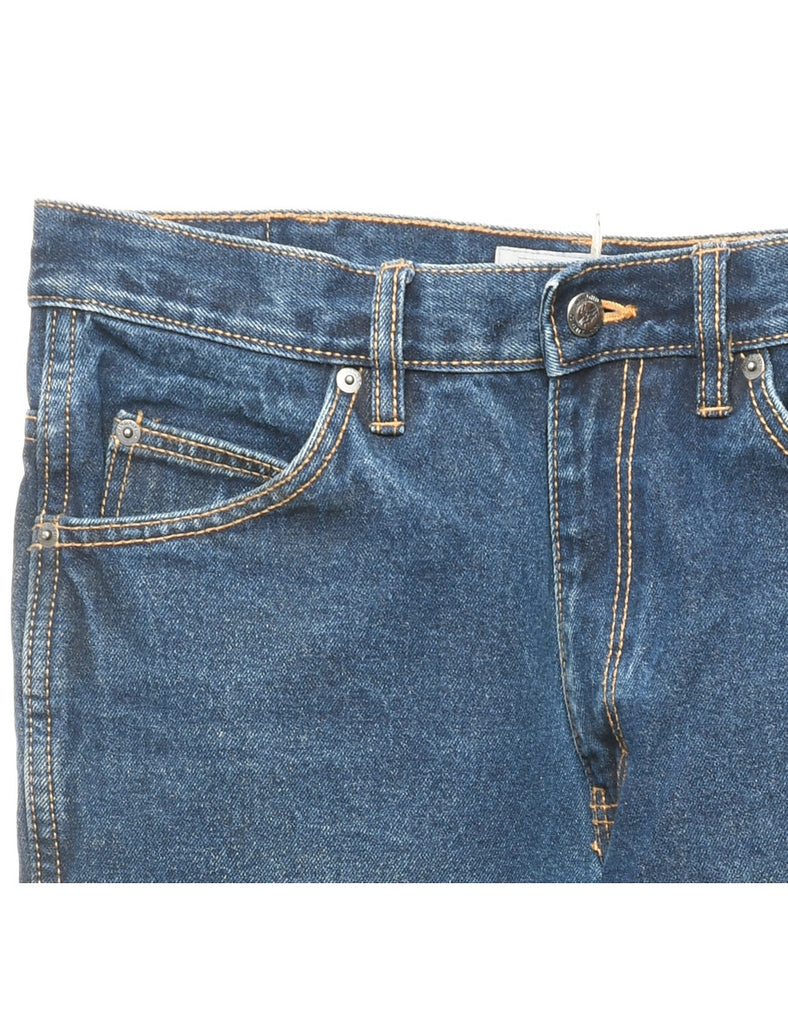 Dark Wash Straight Fit Jeans - W34 L30