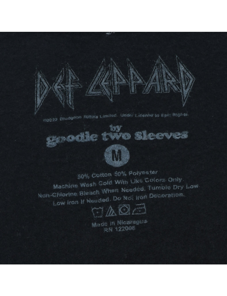Def Leppard Printed Sweatshirt - M