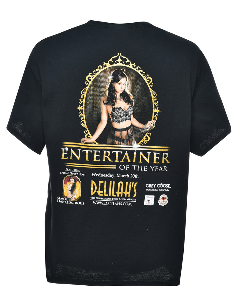 Delilah's Printed T-shirt - XL