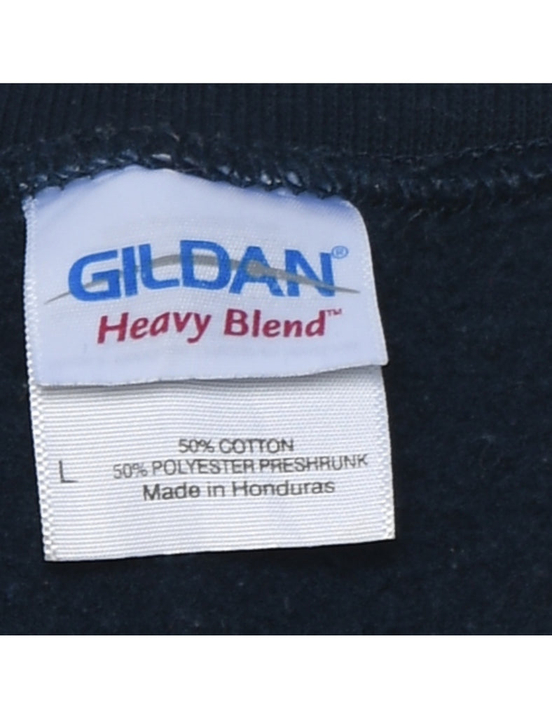 Demon Football Printed Sweatshirt - L