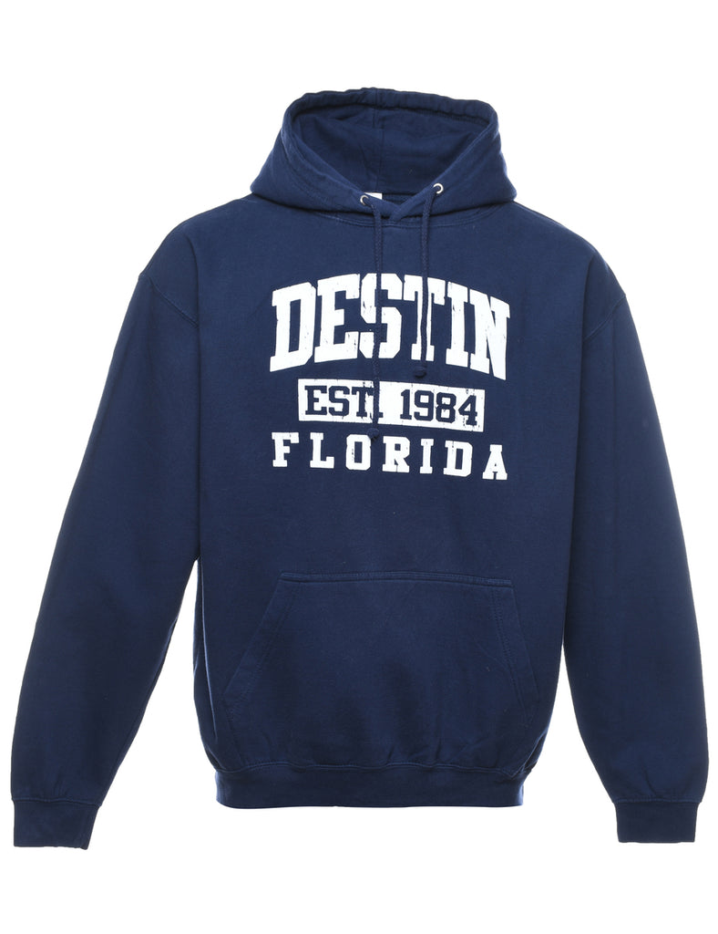 Destin Florida Printed Hoodie - XL