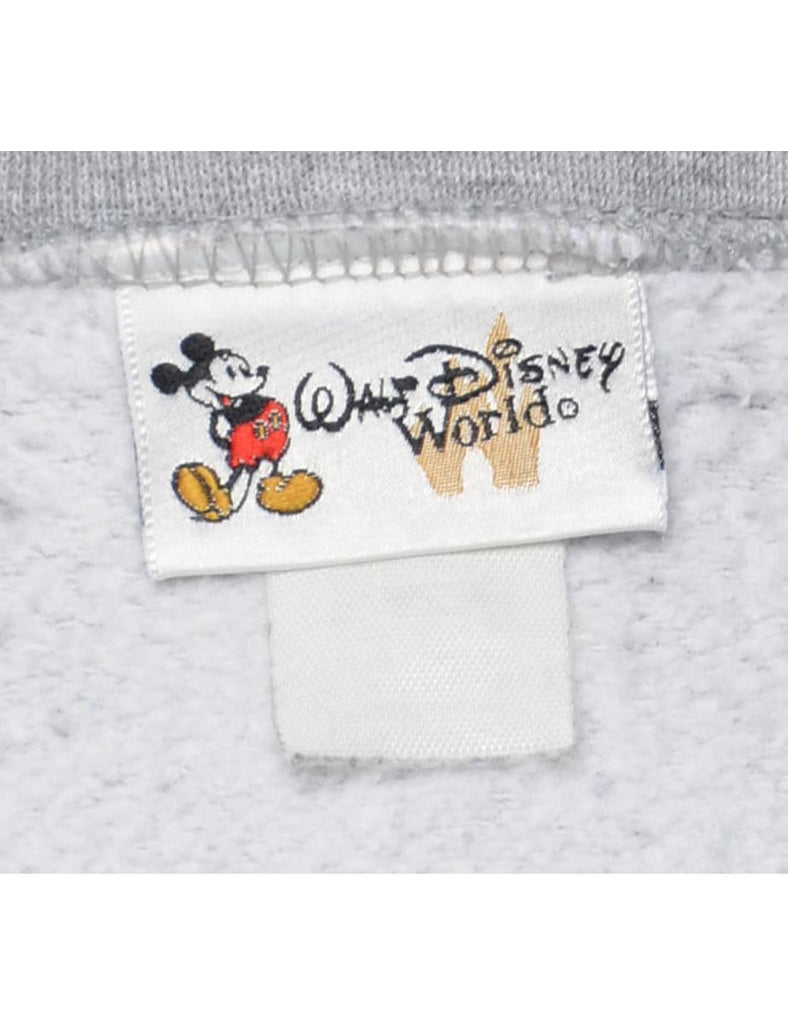 Disney Cartoon Grey Classic Sweatshirt - L