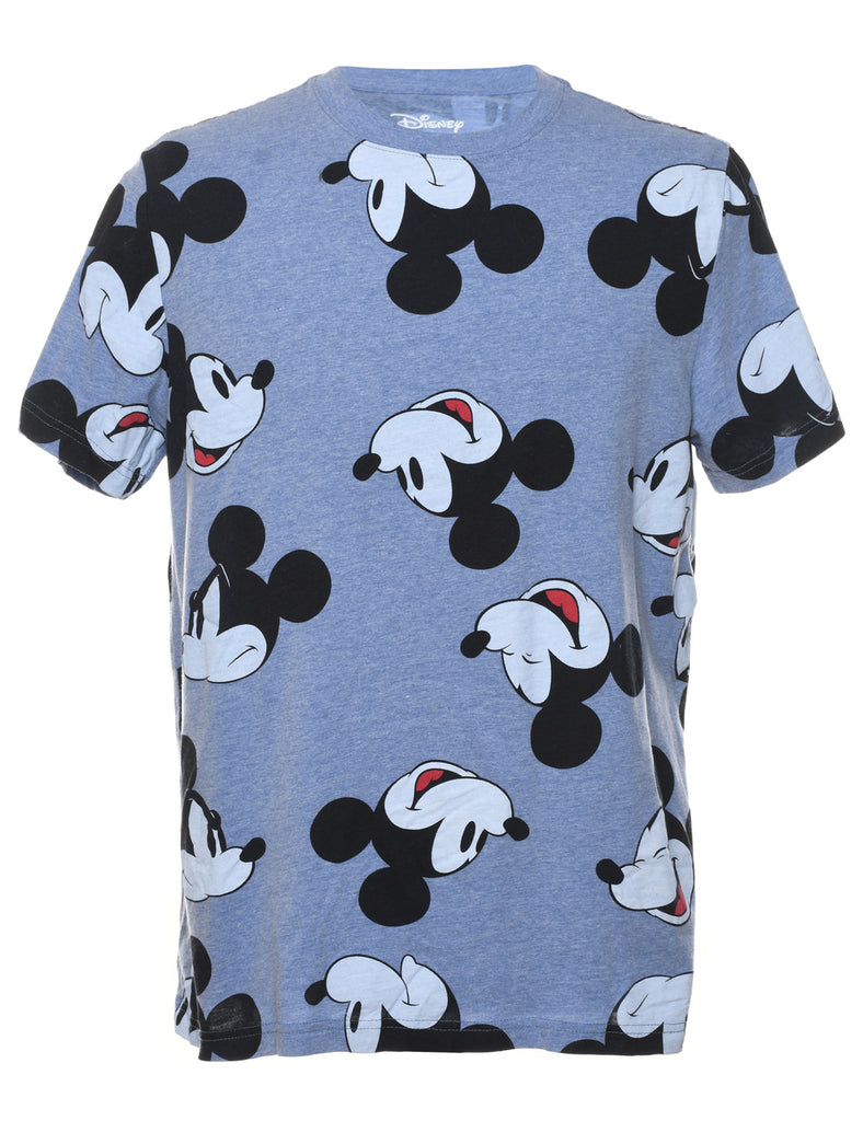 Disney Mickey Mouse Design Cartoon T-shirt - XL