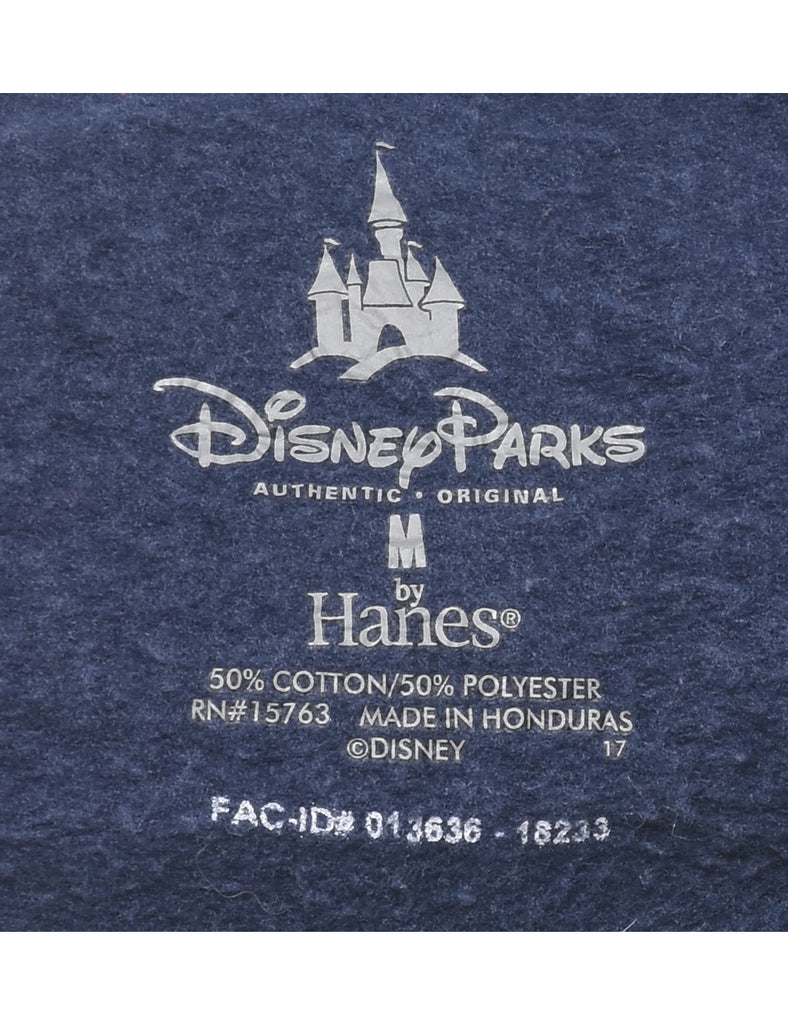 Disney Parks Mickey Hooded 1990s Cartoon Sweatshirt - M