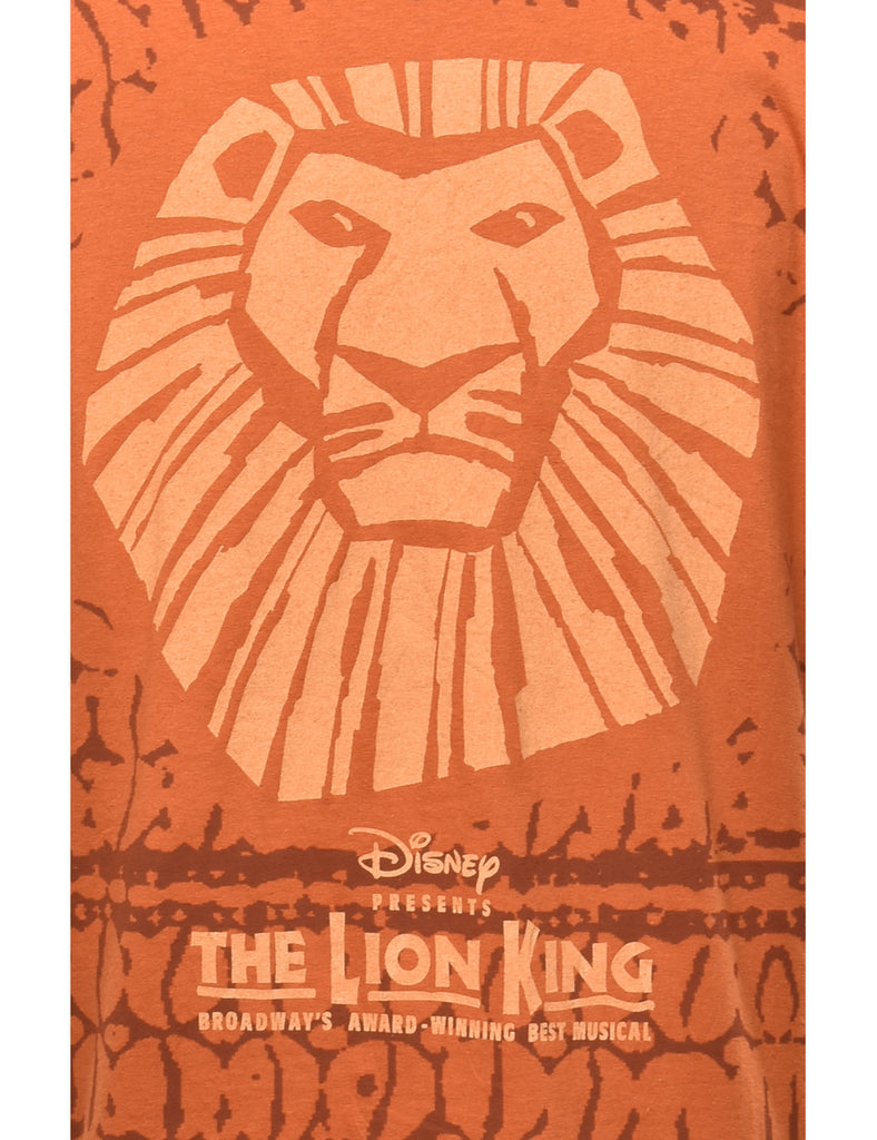 Disney The Lion King Cartoon T-shirt - XL