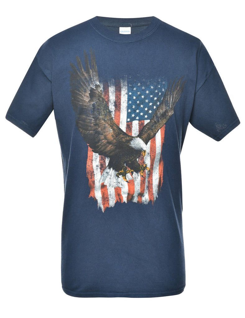 Eagle Printed T-shirt - L