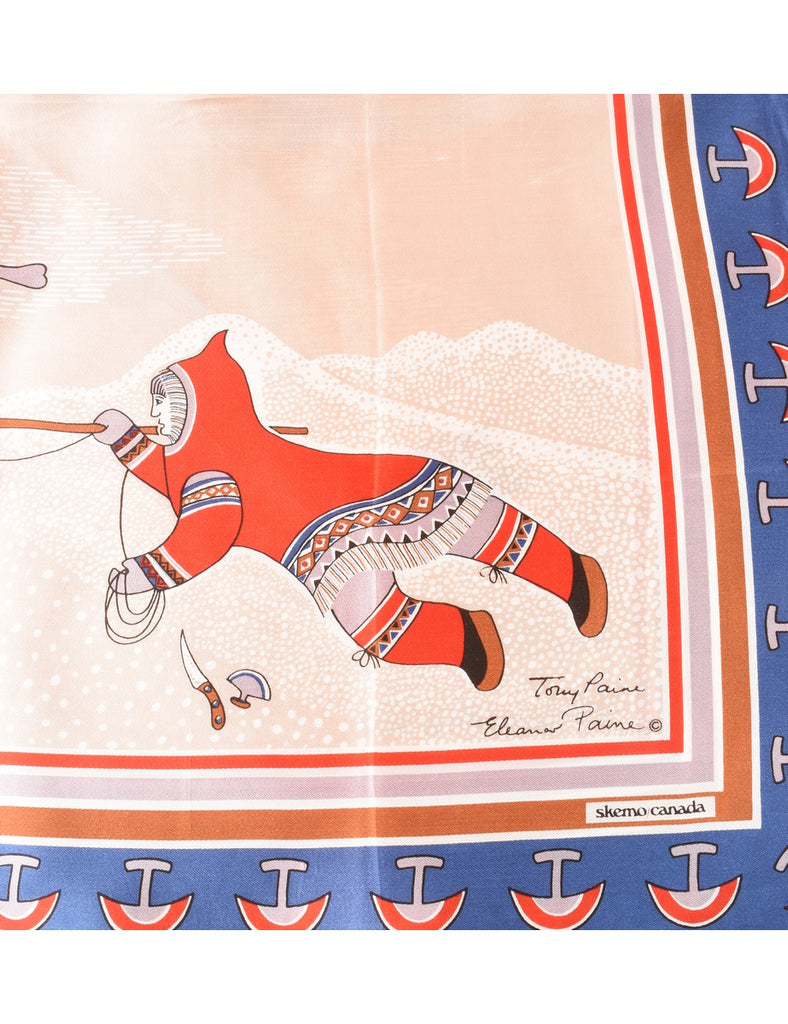 Eleanor Paine Printed Scarf - M