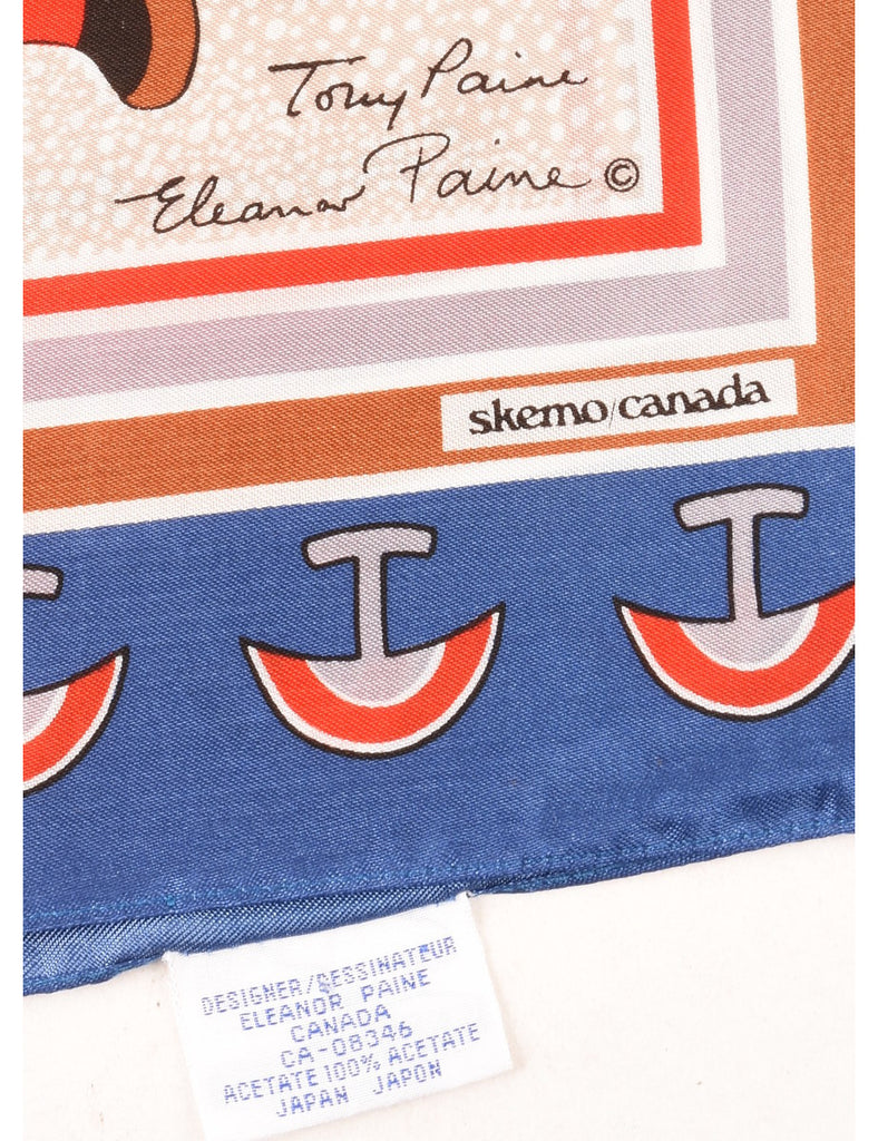 Eleanor Paine Printed Scarf - M