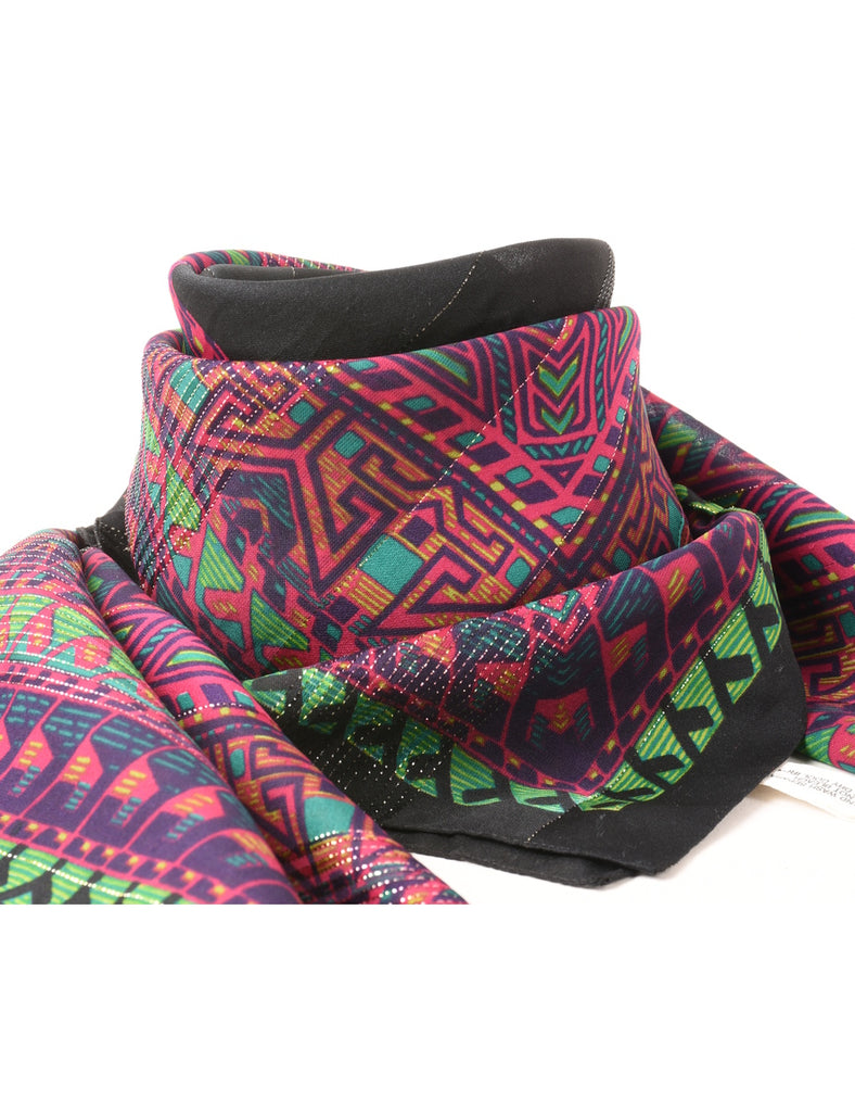 Ethnic Pattern Scarf - M