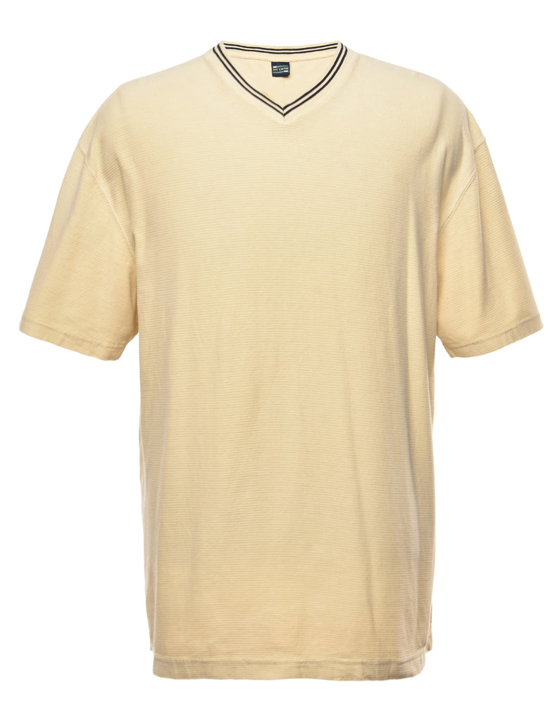 Extra Long Plain T-shirt - L