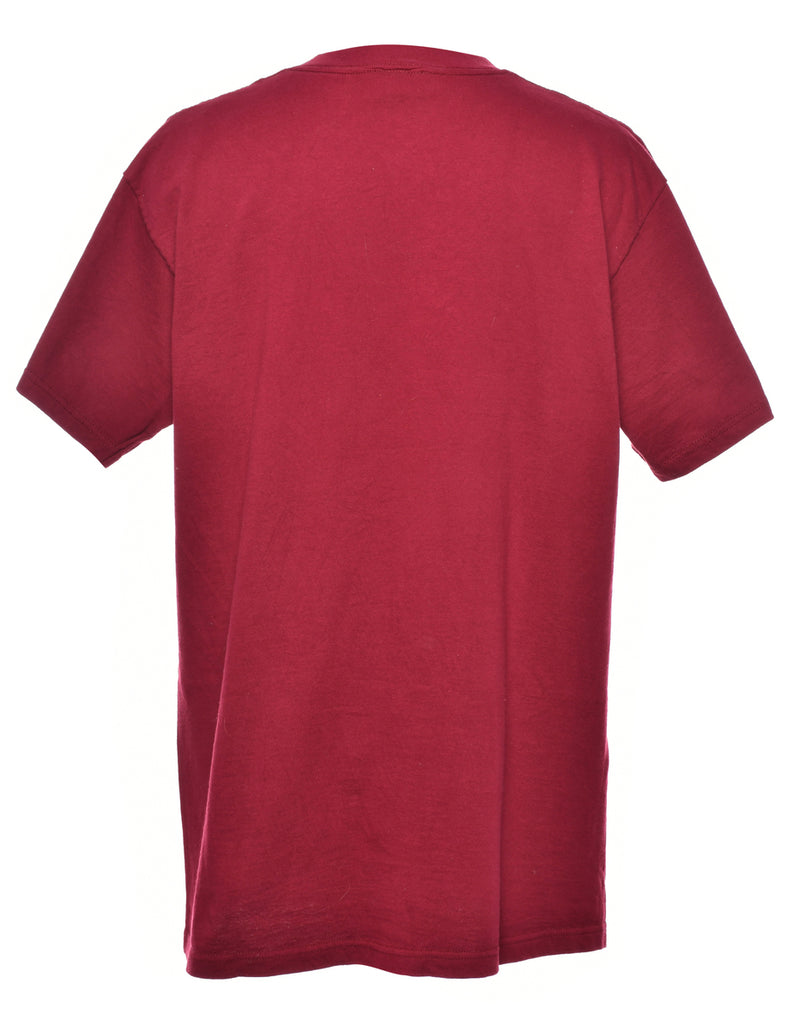 Extra Long Virginia Printed T-shirt - L