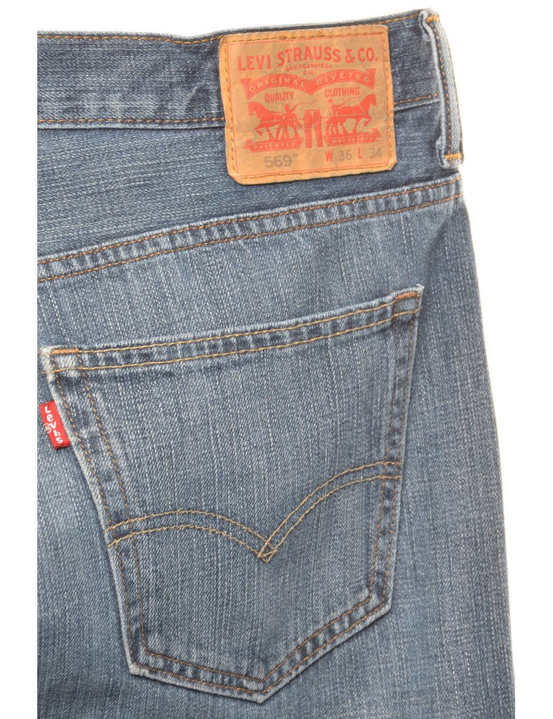 Faded Wash Levi's Jeans - W36 L33