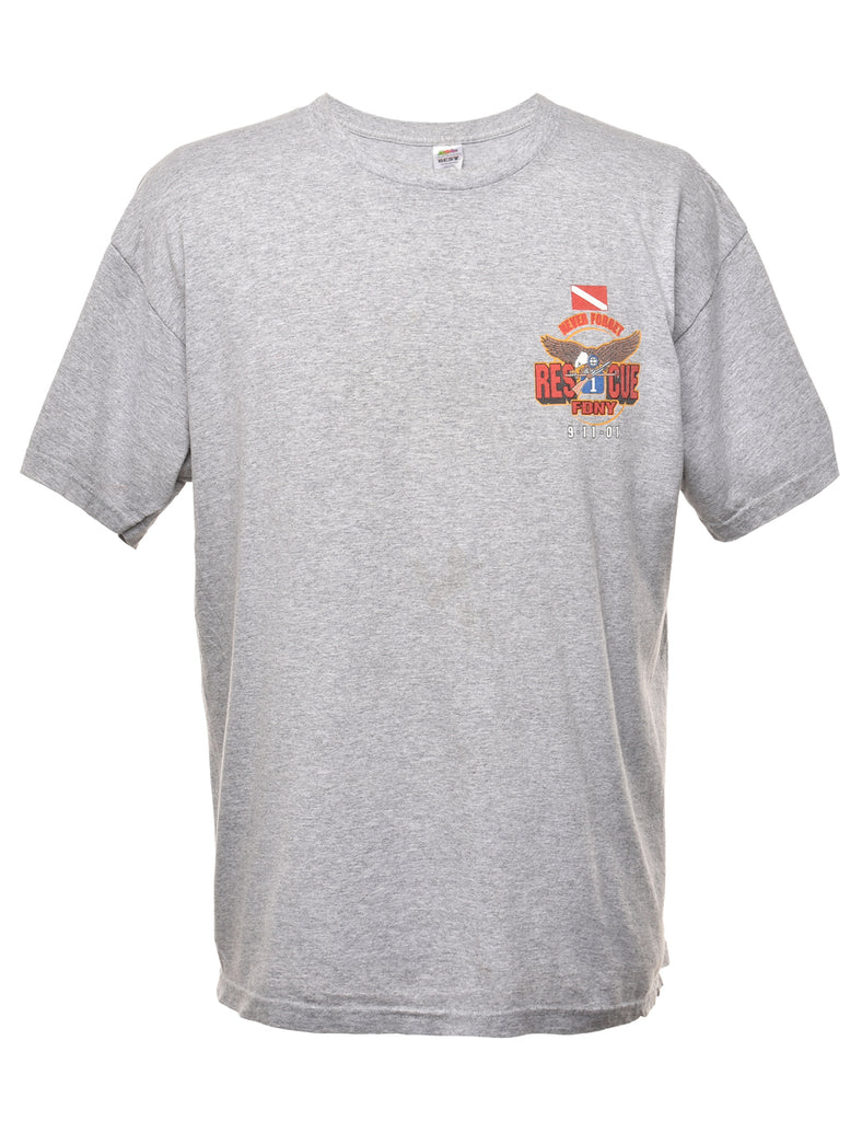FDNY Printed T-shirt - XL