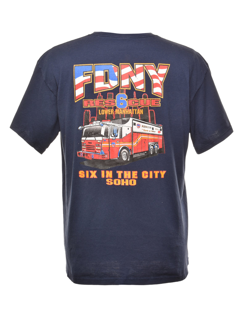 FDNY Printed T-shirt - XL