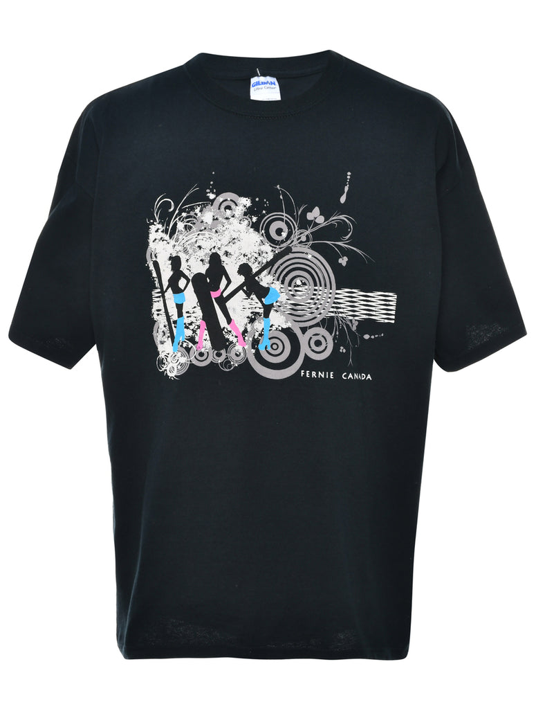 Fernie Canada Printed T-shirt - XL