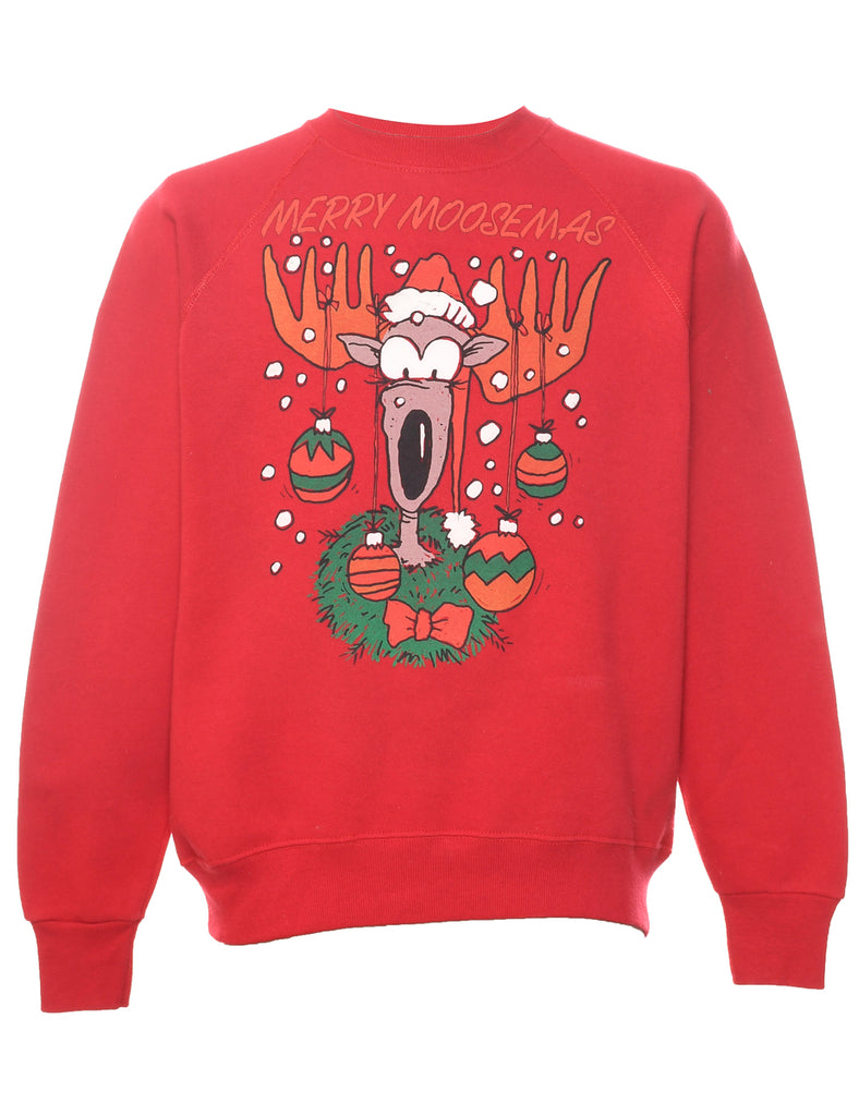 Festive Season Christmas Sweatshirt - L