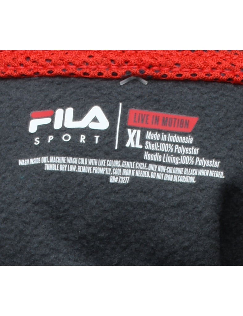 Fila Hooded Sweatshirt - XL