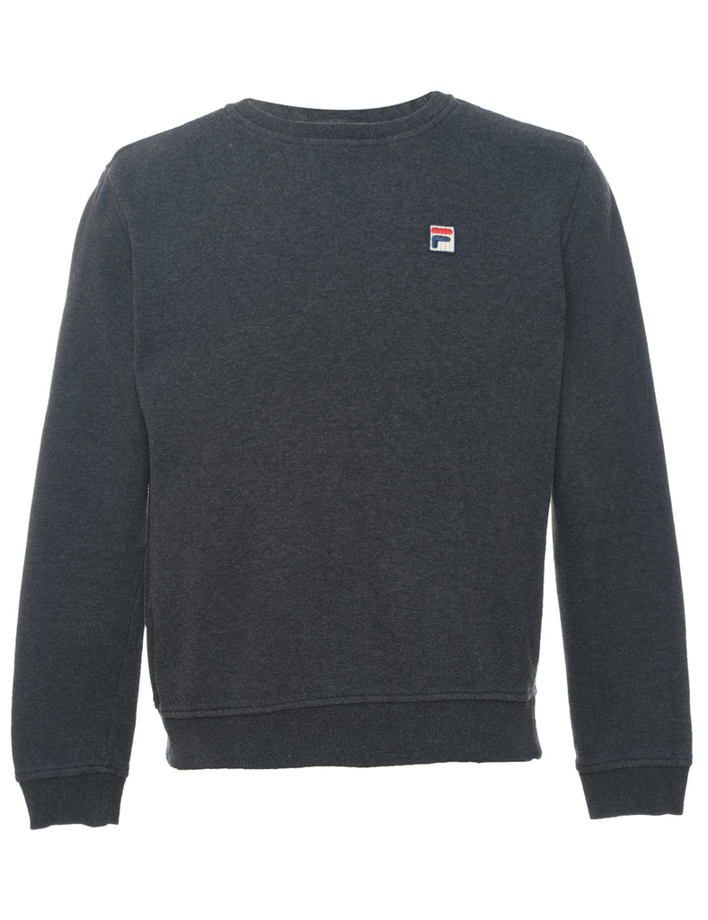 Fila Plain Grey Sweatshirt - M
