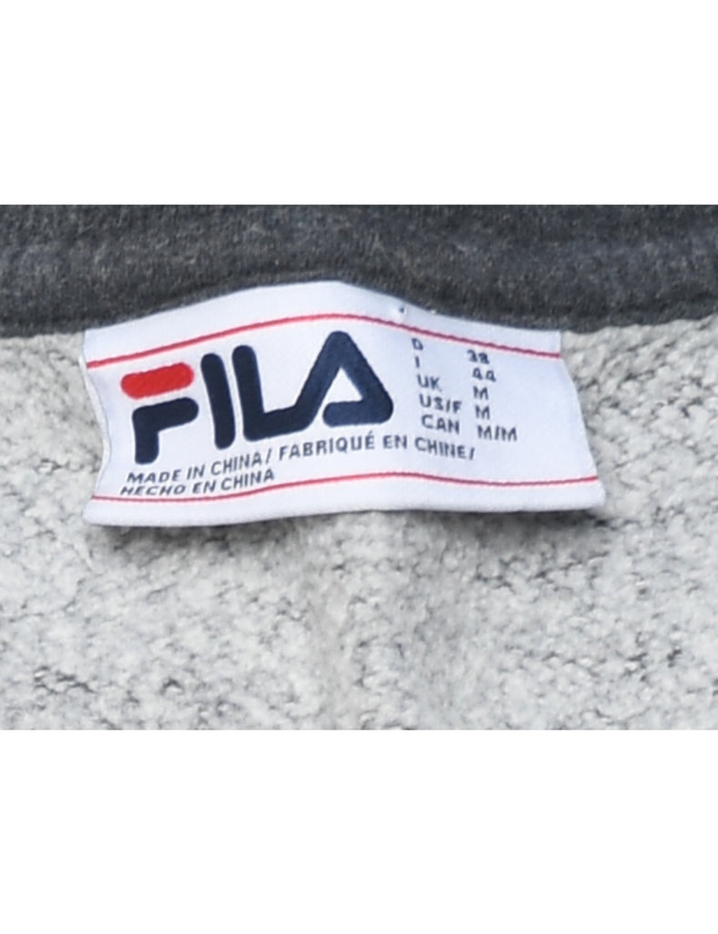 Fila Plain Grey Sweatshirt - M