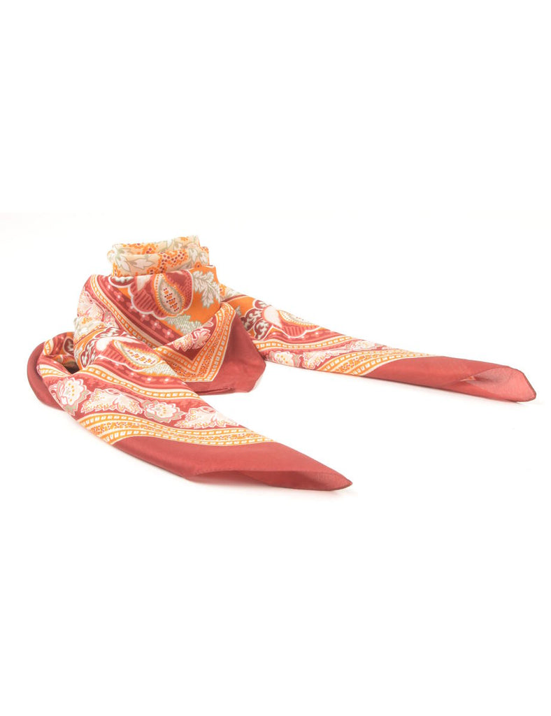 Floral Head Scarf - L