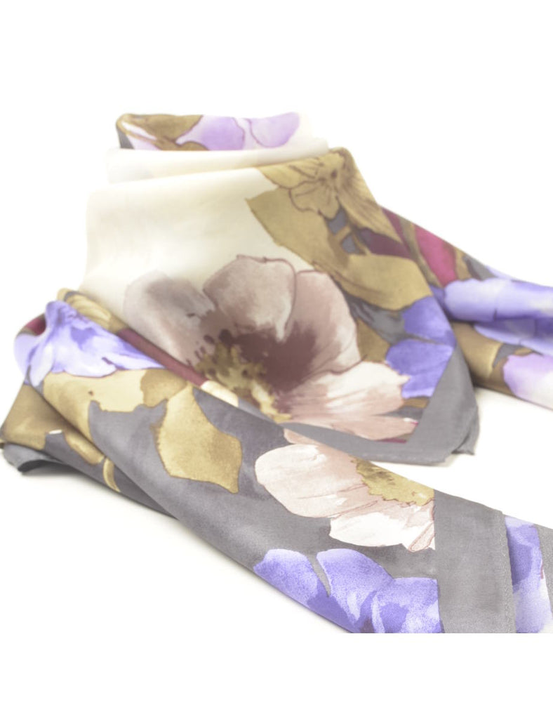 Floral Head Scarf - M
