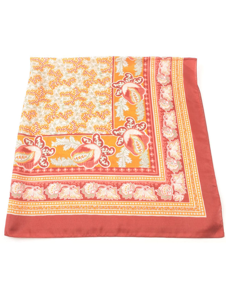 Floral Head Scarf - L