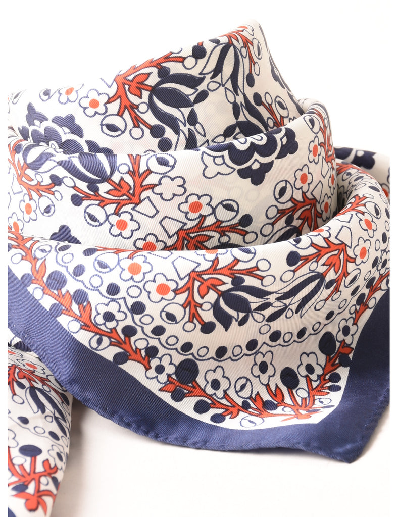 Floral Print Scarf - M