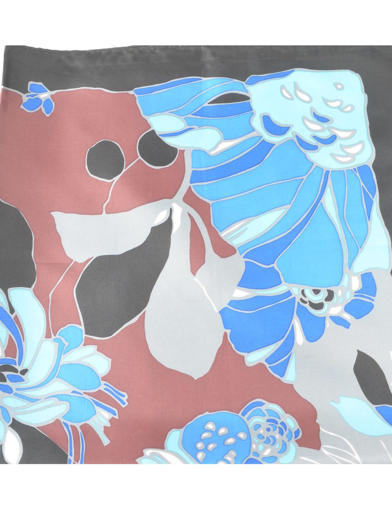 Floral Print Scarf - S