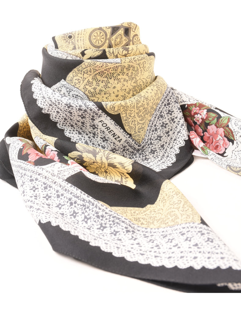 Floral Scarf - M