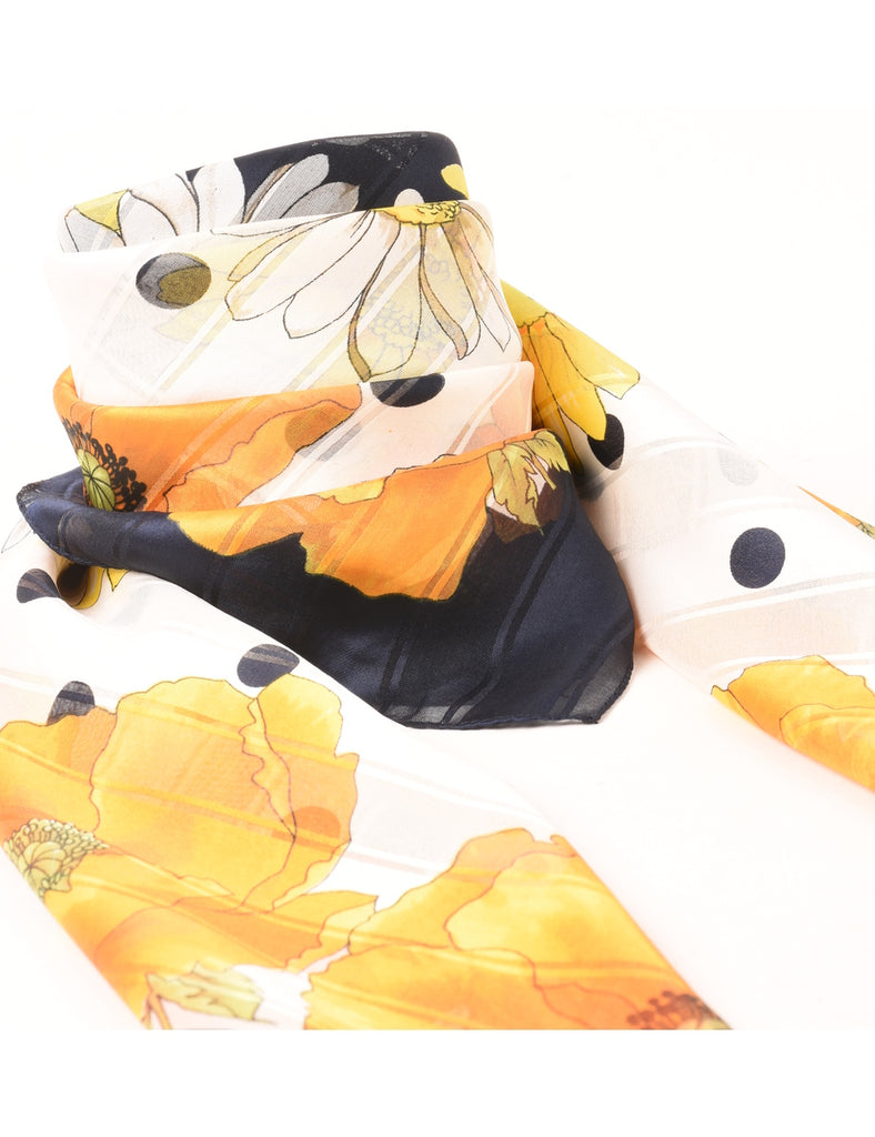 Floral Scarf - M