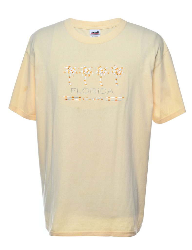 Florida Printed T-shirt - XL