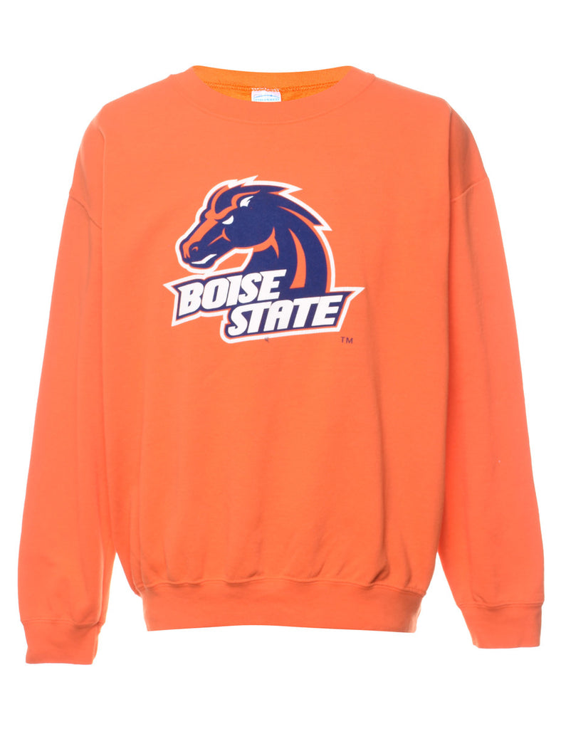 Football Boise State Sports Sweatshirt - L