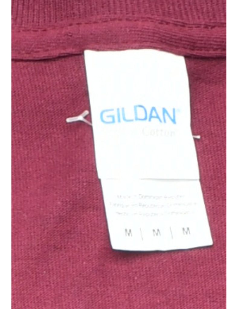 Football Mishawaka Printed T-shirt - M