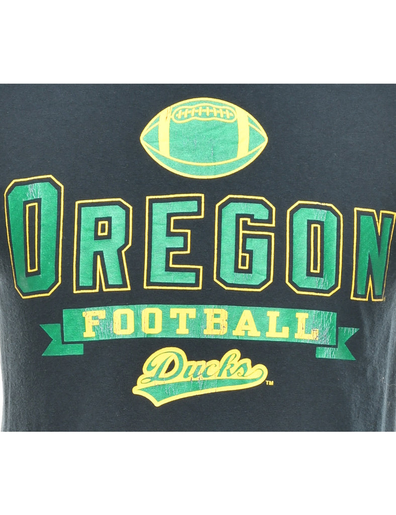 Football Oregon Ducks Printed T-shirt - S