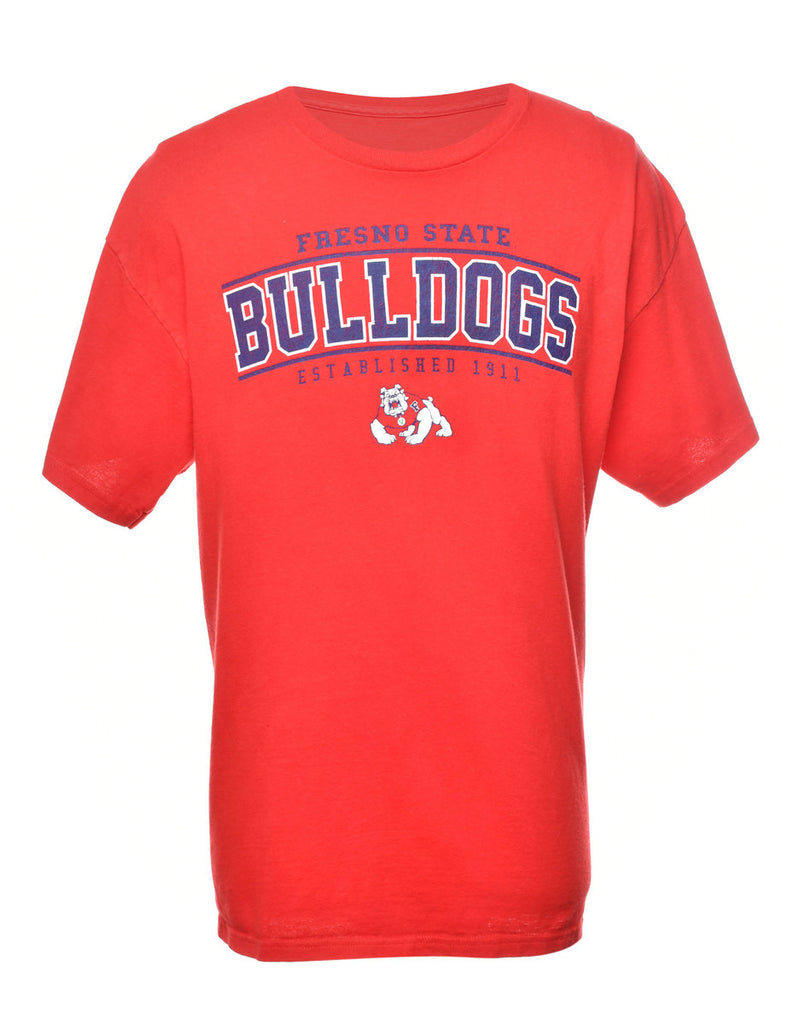 Fresno State Bulldogs Printed T-shirt - L
