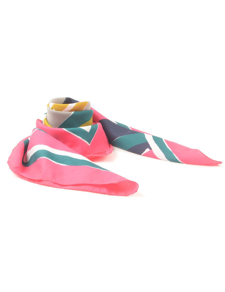 Geometric Pattern Head Scarf - M