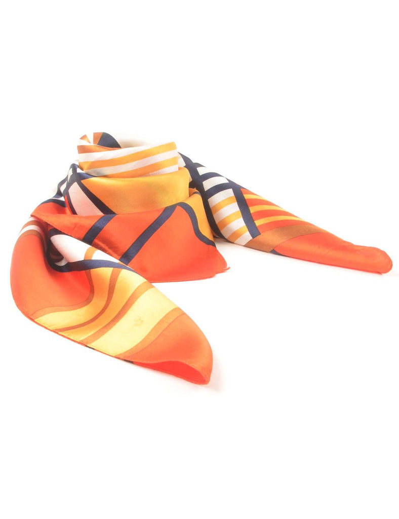 Geometric Pattern Head Scarf - M