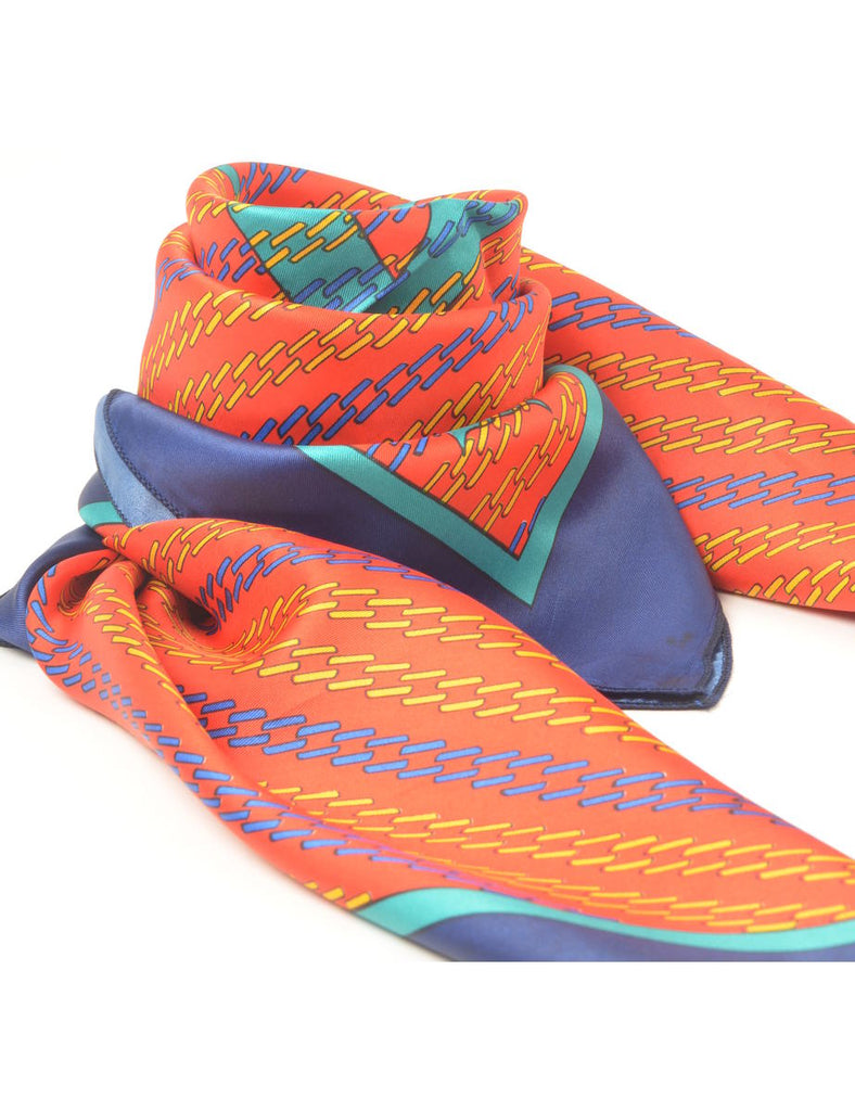 Geometric Pattern Head Scarf - M