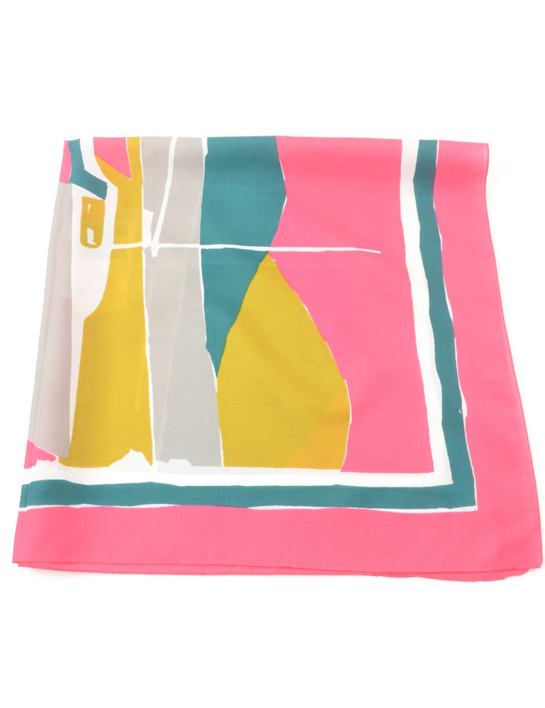 Geometric Pattern Head Scarf - M