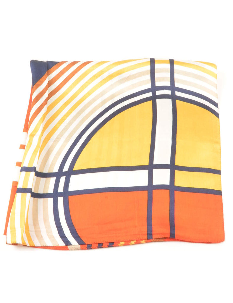 Geometric Pattern Head Scarf - M