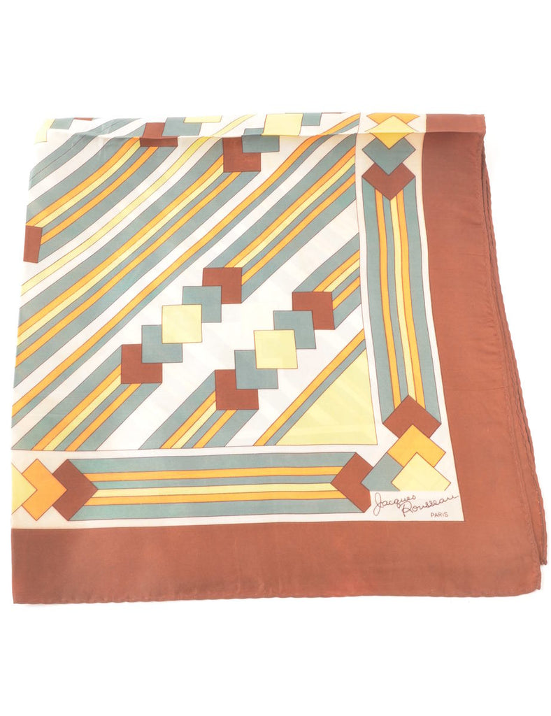 Geometric Pattern Head Scarf - M