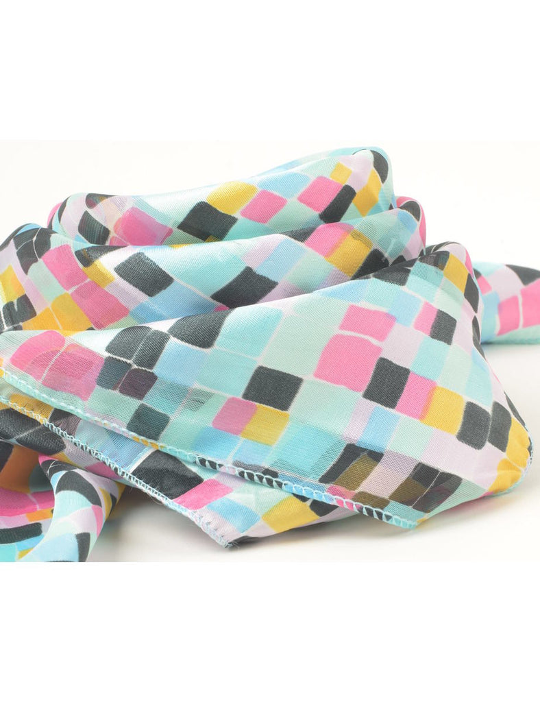 Geometric Pattern Pocket Square - S